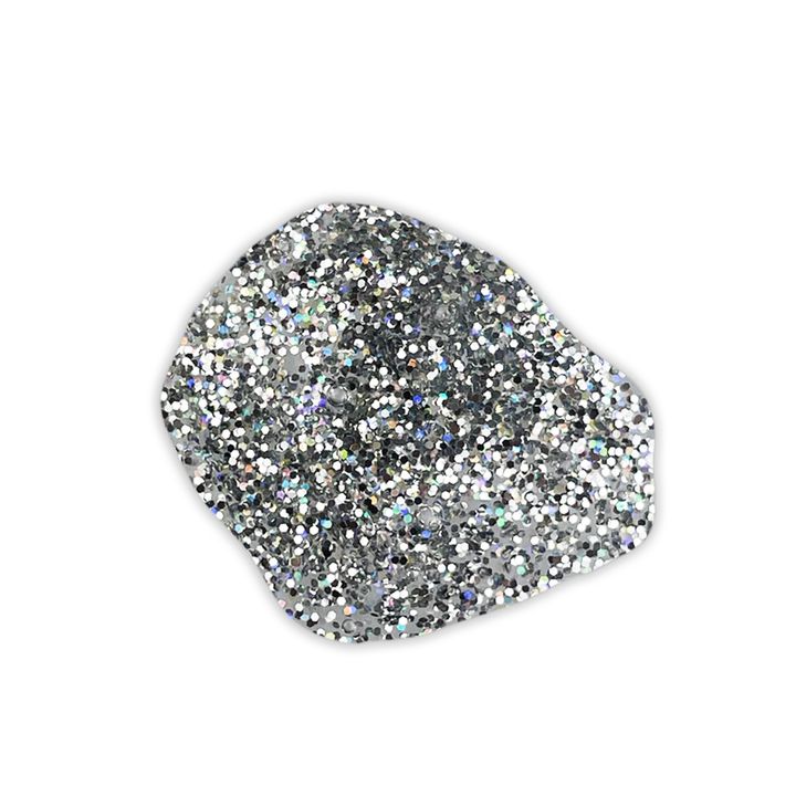 Glitter Silver Dreamer Water-based Nail Polish for Children - 5ml | Silver- Product image n°1
