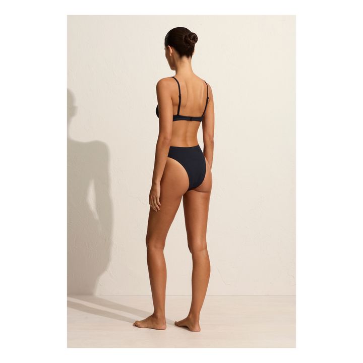 Slip bikini, modello: Nineties Brief, a vita alta | Blu marino- Immagine del prodotto n°4