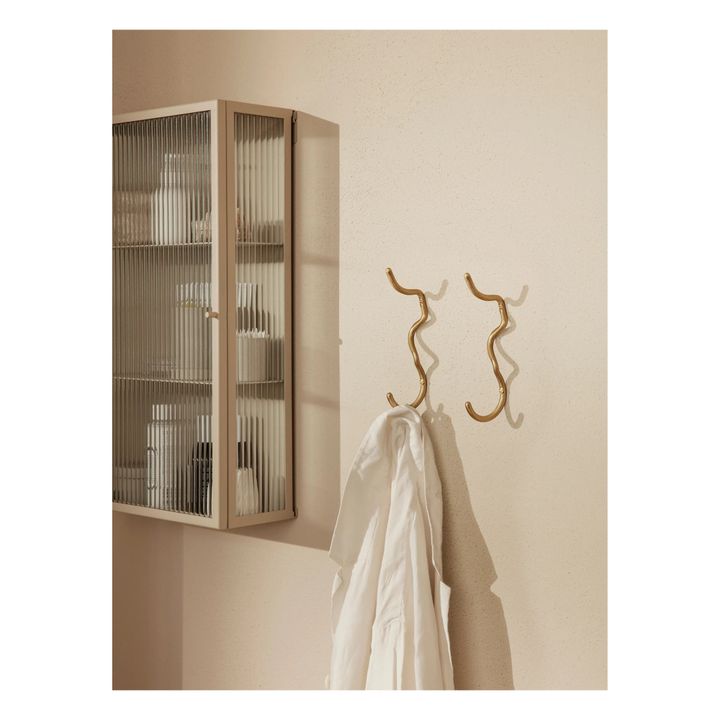 Appendiabiti Curvature | Ottone- Immagine del prodotto n°1