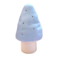 Lampe Champignon Bleue  - petit mod&egrave;le