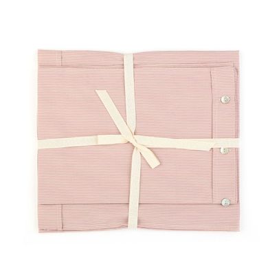 Parure de lit à rayures - Rose pour 98€