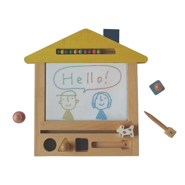 Ardoise magique Oekaki en bois Chien-product