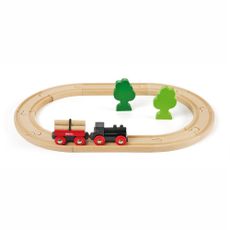 Petit circuit de train en for&ecirc;t