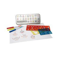 Set coloriage Robots