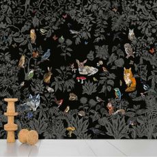 Wild wallpaper - Black