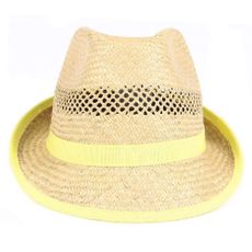 Chapeau de paille - Jaune