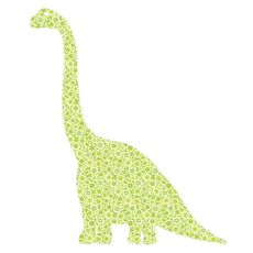 Diplodocus Sticker - Green