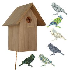 Light Birdhouse for 2 blue birds