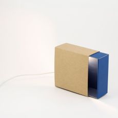 Bo&icirc;te &agrave; lumi&egrave;re - Bleu