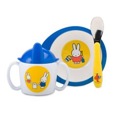 Vaisselle b&eacute;b&eacute; Miffy - Set de 3 pi&egrave;ces
