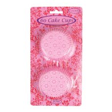 Set de 60 habillages cupcake - Rose p&acirc;le