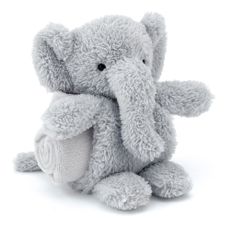 El&eacute;phant Nugget bleu gris - Lange int&eacute;gr&eacute;