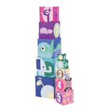 Cubes gigognes - Rose