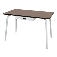 Table Vera avec tiroir - Taupe