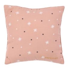 Coussin Nude - Imprim&eacute; Etoiles blanches