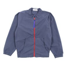 Coupe-vent zipp&eacute; - Gris ardoise