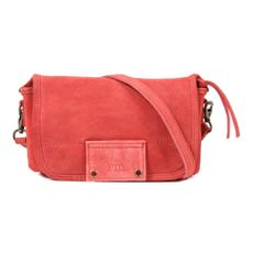 Sac veau velours June - Corail