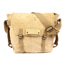 Besace veau velours Elvis - Jaune