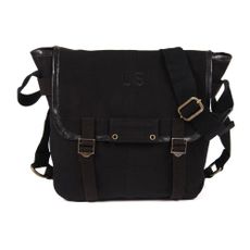 Besace toile Elvis - Noir