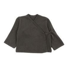 Cache-coeur maille B&eacute;b&eacute; - Gris