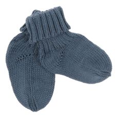Chaussettes maille B&eacute;b&eacute; - Bleu