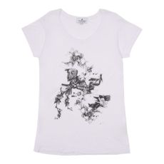 T-shirt Oiseaux - Blanc