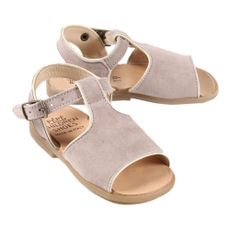 Sandales Suede B&eacute;b&eacute; - Taupe