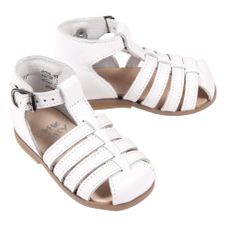 Sandales cuir Jules B&eacute;b&eacute; - Blanc