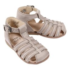 Sandales cuir Jules B&eacute;b&eacute; - Beige