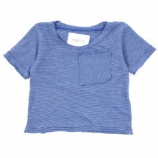 T-shirt &agrave; rayures B&eacute;b&eacute; - Bleu