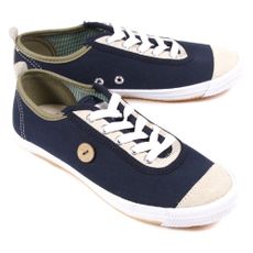 Tennis Lacets - Bleu marine
