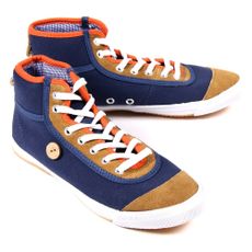 Tennis Lacets - Bleu
