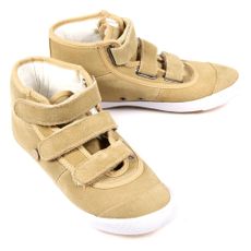 Tennis Velcro montantes - Beige