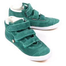 Tennis montantes Velcro - Vert