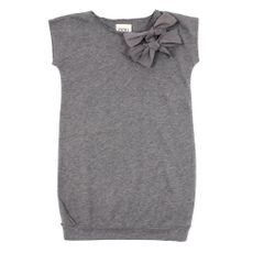Robe N?ud - Gris chin&eacute;