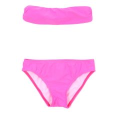 Maillot de bain 2 pi&egrave;ces Bandeau - Rose fluo