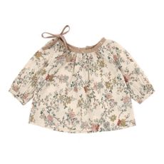 Blouse Annel &agrave; fleurs B&eacute;b&eacute;