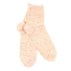 Chaussettes maille moulin&eacute;e
