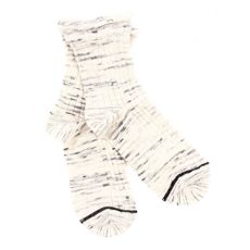 Chaussettes maille moulin&eacute;e