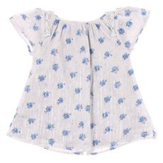 Robe Solange lurex B&eacute;b&eacute; - Bleu