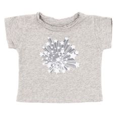 T-shirt Tom B&eacute;b&eacute; - Gris chin&eacute;