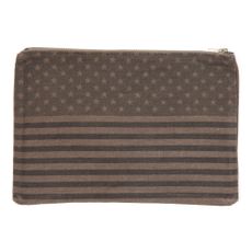 Trousse imprim&eacute; USA - Gris