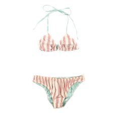 Maillot de bain 2 pcs imprim&eacute; USA - Multicolore