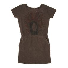 Robe en molleton double face imp Indien