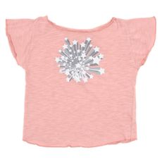 T-shirt Papillon - Rose