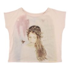 T-shirt imprim&eacute; Augustine - Naturel