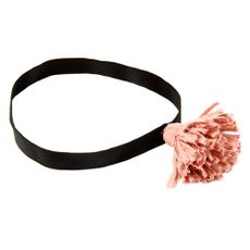 Headband Pompom - Rose