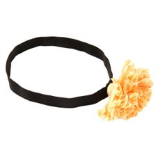 Headband Pompom Mukech - Rose p&ecirc;che