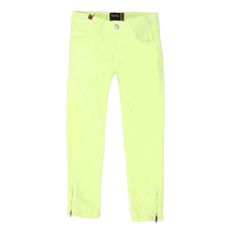 Jean zip Bamboo Fluo - Jaune