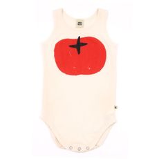 Body d&eacute;bardeur Tomate B&eacute;b&eacute;